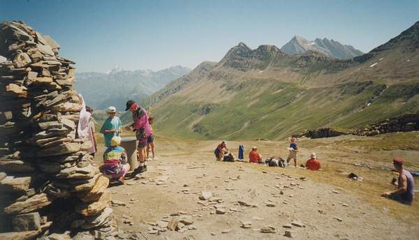 ������� Col de la Seigne (2516 �). 